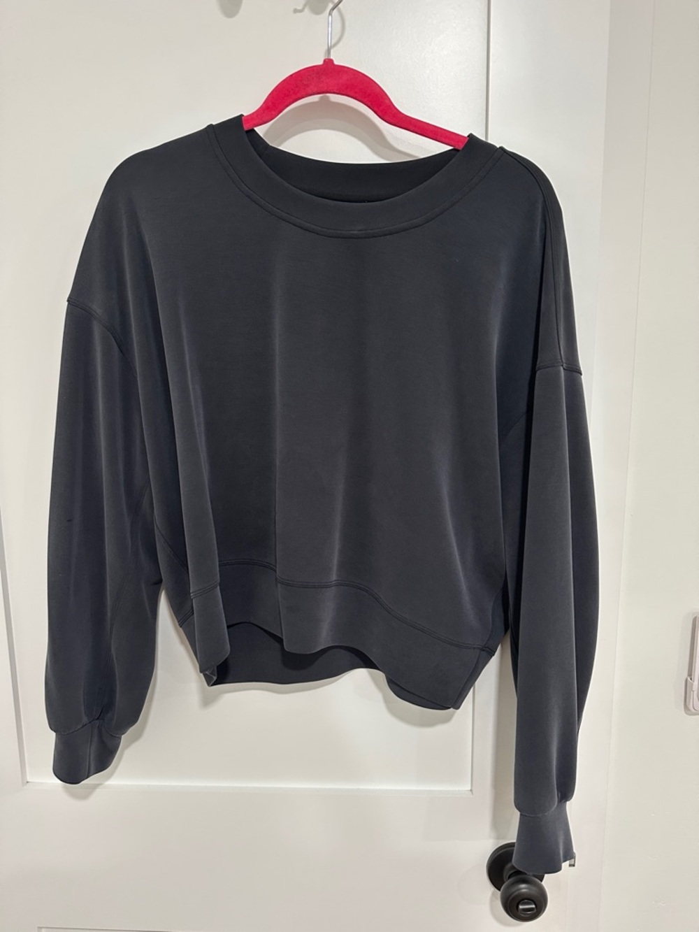 lululemon athletica Black Relaxed Crewneck Sweatshirt